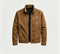 2026 Spring Jacket Men'S Tooling Jacket Casual Cardigan Loose Sports Men'S Clothing